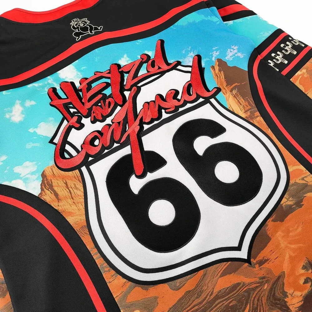 HEYZ - Heyz'd and Confused Hockey Jersey Triple Extra Large (3XL) EDM and Rave